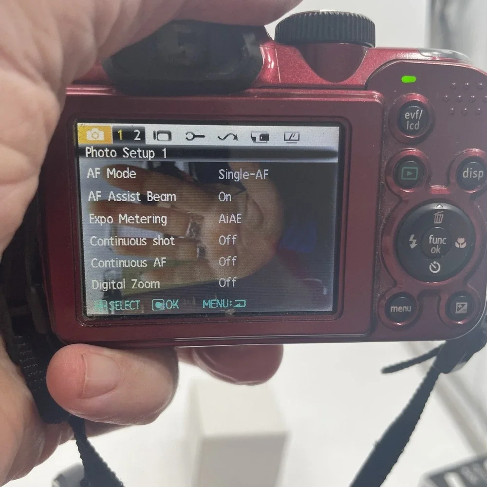 GE Power Pro Series X500 Bridge Camera 16MP 15x Zoom +Battery+SD Cad- TESTED